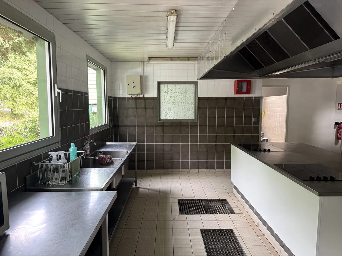 Plans de travail inox et plonge